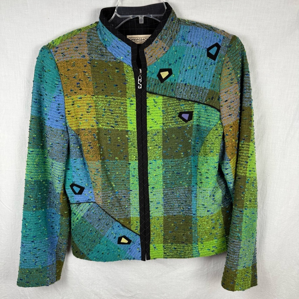 Colorful Retro vintage Women's Jacket